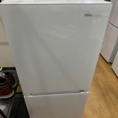 【2】Hisense 2019年製 134L 2ドア 冷蔵庫 H...