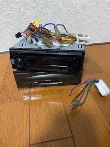 s15カプラー付き Kenwoodのオーディオと隙間埋める小物入れ