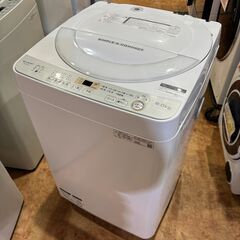 ✨安心の分解洗浄済✨SHARP 2019年製 6.0Kg 洗濯機...