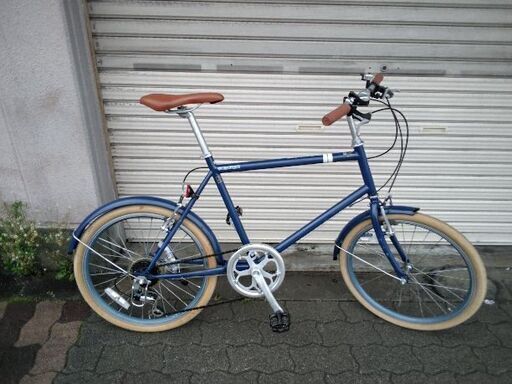 secret code[シークレットコード]SCH206 20吋ミニベロ(小径車) 6speed/マットブルー