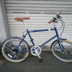 secret code[シークレットコード]SCH206 20吋ミニベロ(小径車) 6speed/マットブルー