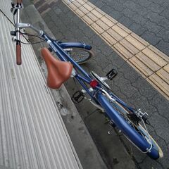 secret code[シークレットコード]SCH206 20吋ミニベロ(小径車) 6speed/マットブルー