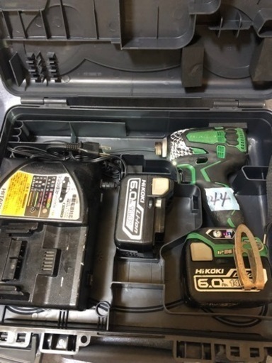 ②ハイコーキ14vインパクトドライバWH14DDL2中古美品