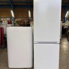 高年式！2023年製☆冷蔵庫156L☆洗濯機5kg☆格安☆中古☆配達相談可能☆早い者勝ち新生活に♪ 高年式！2023年製☆冷蔵庫156L☆洗濯機5kg☆格安☆