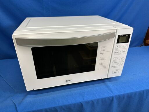 【動作保証あり】Haier ハイアール 2022年 JM-FH18H 18L フラット 電子レンジ【管理KRD320】