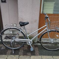 [BRIDGESTONE]singlestar(シングルスター)27吋 シティーサイクル 内装3段/点灯虫/シルバー