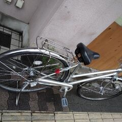 [BRIDGESTONE]singlestar(シングルスター)27吋 シティーサイクル 内装3段/点灯虫/シルバー