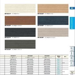 外壁 ニチハ サイディング MFX833P 未使用19枚 引取り希望