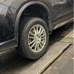 225/65r17スタッドレスタイヤ　ホイール付