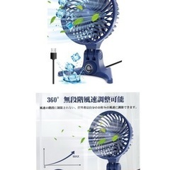 ZOEYEA 【2023年夏革新版】 卓上扇風機 扇風機 小型静...