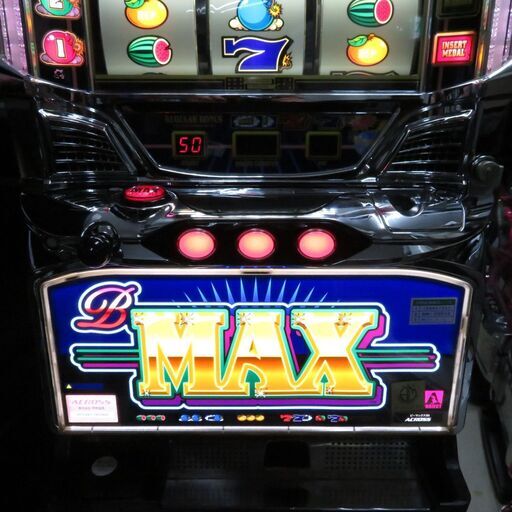 アクロス ビーマックス B-MAX コイン不要機付 実機 パチスロ スロット