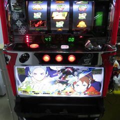 パチスロ実機 エウレカセブン コイン不要機付き スロット機|江別市の