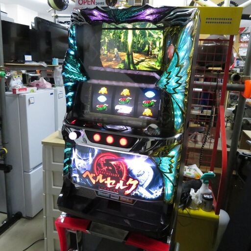 パチスロ実機 ベルセルク コイン不要機付き スロット機|江別市のリサイクルショップドロップ