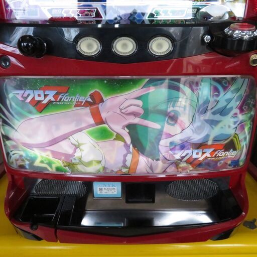 パチスロ実機 マクロスフロンティア はじまりの歌、銀河に響け！ 白