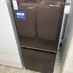 Hisense 2ドア冷蔵庫 2020年製 134L