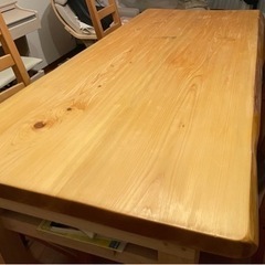 天然木テーブル　　