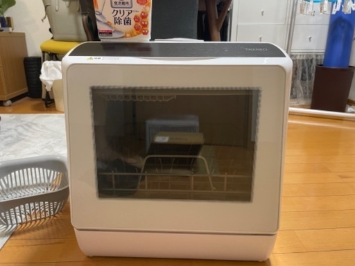 食洗機　サンコー　ラクア　食器洗い乾燥機