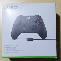 Xbox series X/S 純正ケーブル付き　無線コントロー...