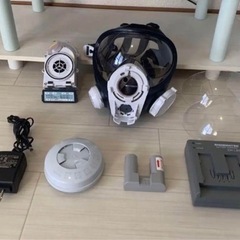 重松シゲマツ電動ファン付き呼吸用保護具SY185-H（M）