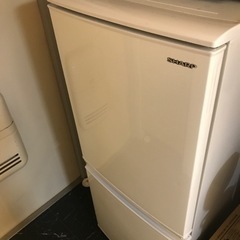 2019年式SJ-C14E-W冷蔵庫　SHARP   