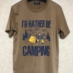 Tシャツ　キャンピング　Lサイズ