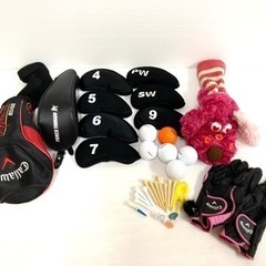 【レディース！】◆Callaway キャロウェイ◆ゴルフクラブセット + SRIXON スリクソン キャディバッグ+付属品多数付き