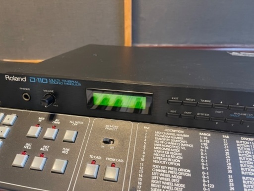 LA音源、D-10のラック版！32ボイス、8マルチ・デジタル音源モジュール。電源直結タイプ。