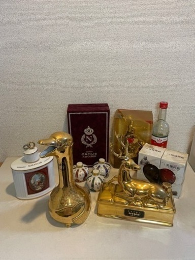お酒 まとめて カミュ ナポレオン ジャポグース ブランデー コニャック 22K