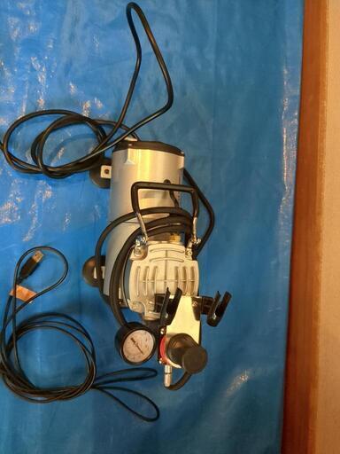 値段交渉可！エアーブラシセットマシン2つ・プラモデルやDYIにいかが