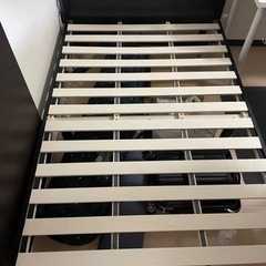 決まりました。マットレス  セミダブル ベッドフレーム付き