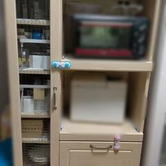ニトリ レンジ台 食器棚 キッチンボード