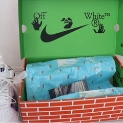 26cm靴/バッグ 靴 スニーカーOff-White × Nike Air Force 1 Mid \