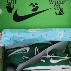 26cm靴/バッグ 靴 スニーカーOff-White × Nike Air Force 1 Mid SP LTHR \