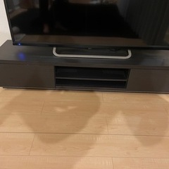 家具 収納家具 テレビ台 写真は55型テレビ