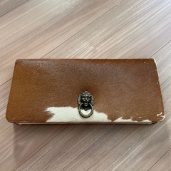 ハラコのお財布ポーチ　未使用品　服/ファッション 小物 財布
