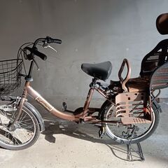 ヘッドレスト付きチャイルドシート搭載limini ［内装3段変速］［20インチ］