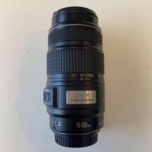 値下げキャノンレンズEF75-300mm F1:4-5.6 IS