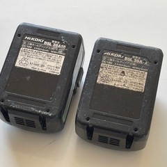 Hikoki ハイコーキ　マルチボルトバッテリー36v 2個➕急速充電器➕ケース