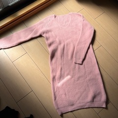 【美品】ニットワンピース/服/ファッション セーター レディース