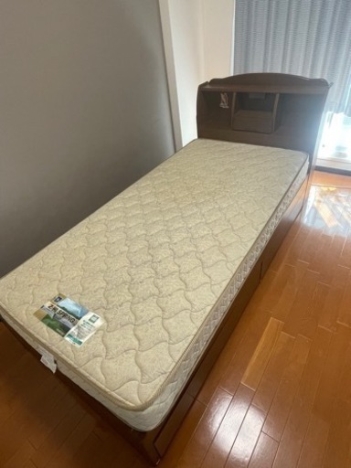 家具 ベッド シングルベッド