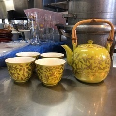 【引取り限定】たち吉　急須湯呑みセット　茶器　中古