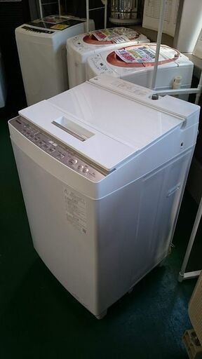 【愛品倶楽部柏店】保証充実東芝2021年製8.0kg全自動洗濯機AW-8DH1