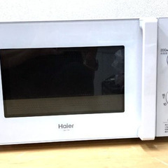 【無料】家電 生活家電　ハイアール Haier 電子レンジ  タ...