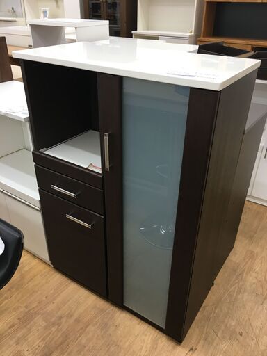 ★ジモティ割あり★ NITORI　ニトリ レンジ台  W80×D40×H115 クリーニング済み SJ5359