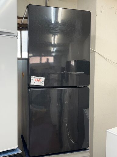リサイクルショップどりーむ天保山店　No12424　冷蔵庫　ユーイング　2014年製　110L　黒色　超お買い得品　配達設置可能