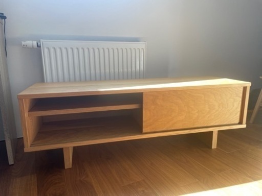 無印良品 テレビ台 オーク材 無印良品 MUJI ステンレスユニット