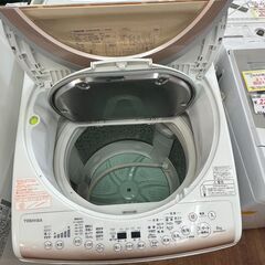 リサイクルショップどりーむ天保山店　No12381　洗濯乾燥機　TOSHIBA　2017年製　洗濯機8.0㎏　乾燥4.5㎏　配達設置化