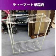 スチールラック 幅64×奥行29×高さ80ｃｍ  ホワイト 白 ...