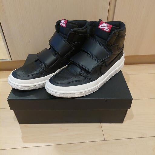 希少 エアジョーダン1RE HI DOUBLE 黒 美品 27.5cm