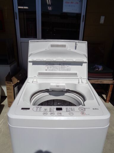 ♦YAMADA 洗濯機【2022年製】YWM-T60H1 ヤマダホールディングス 全自動洗濯機 6.0kg YWMｰT60H1 2020年製